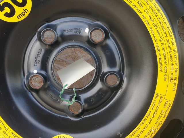 511762 VW Golf 5, Audi A3, 2006, Mankókerék, 5X112X16, Agy: 57,1.