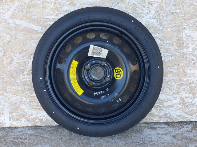 511881 Opel Astra H, 2004, Mankókerék, 4X100X16, Agy: 56,6. Corsa C, D.