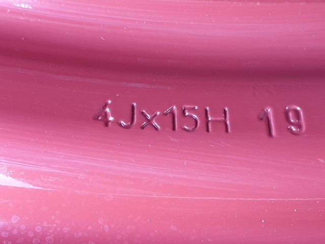 511883 Suzuki Swift 2007, Mankókerék, 4X100X15, Agy 57.