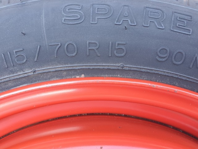 511889 Saab 9.3, 2000, Mankókerék, 5X110X15. Agy, 65,1.