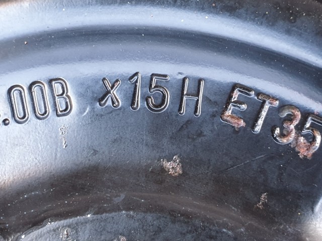 511890 Fiat 500, Bravo 2, 2008, Mankókerék, 4X98x15, Agy: 58,1.