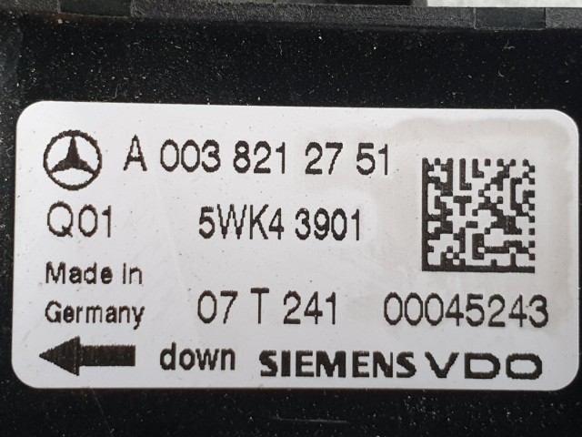 511716 Mercedes R. 2007, Jobb Első Ablakemelő Szerkezet Kompletten.