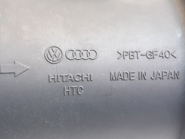 511758 Audi Q7, 2007, Légszűrőház, 7L6129601Q, Légtömegmérővel.