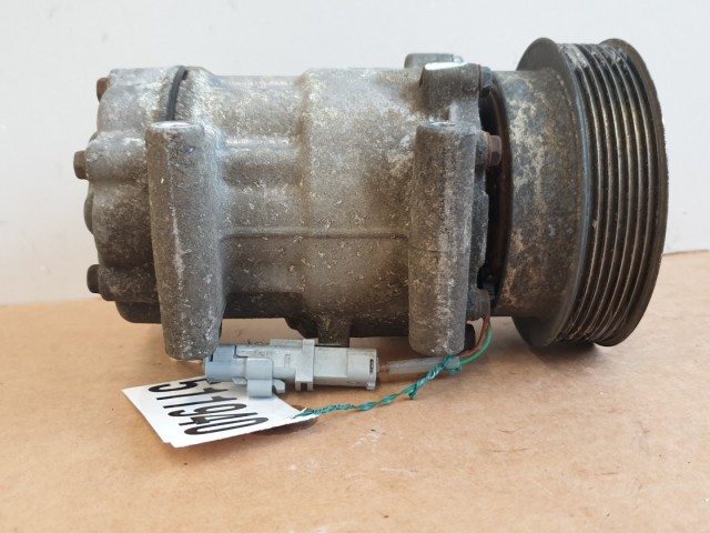 511940 Renault Clio 3, 2012, Klímakompresszor, Sanden 7 PK, 8200819568B.