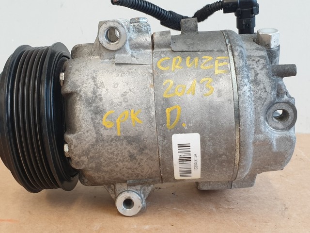 511941 Chevrolet Cruze, 2013, Klímakompresszor, 6PK, 557805030.