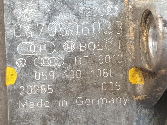 511942 Audi A6, Skoda, VW, 2.5 V6, TDI, Adagoló, 059130106L, 0470506033.