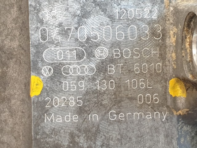 511942 Audi A6, Skoda, VW, 2.5 V6, TDI, Adagoló, 059130106L, 0470506033.