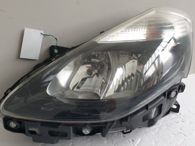 511955 Renault Clio 3, 2010, Bal Első Fényszóró, Lámpa, 8200851938.