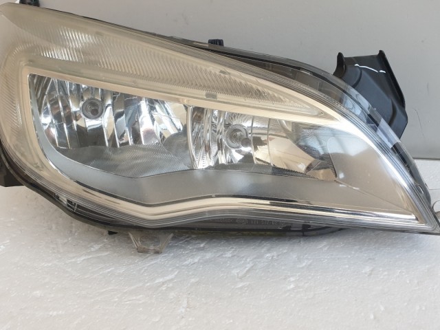512075 Opel Astra J, 2012, Jobb Első Fényszóró, Lámpa, 13253657.