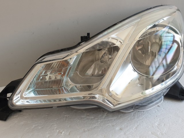 512076 Citroen C3, 2012, Bal Fényszóró, Lámpa, 9673815080.