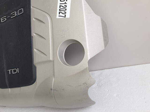 512027 Audi A6, 3.0, V6, 2007, Felső Motor Burkolat, 4L0103925. Diesel.