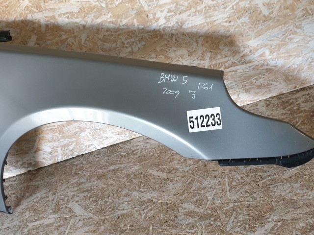 512233 Bmw 5, E60, E61, 2009,  Jobb Első Sárvédő, Gyári, 