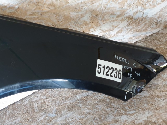 512236 Mercedes C, W204, 2009, Jobb Első Sárvédő, 4 Ajtóshoz.