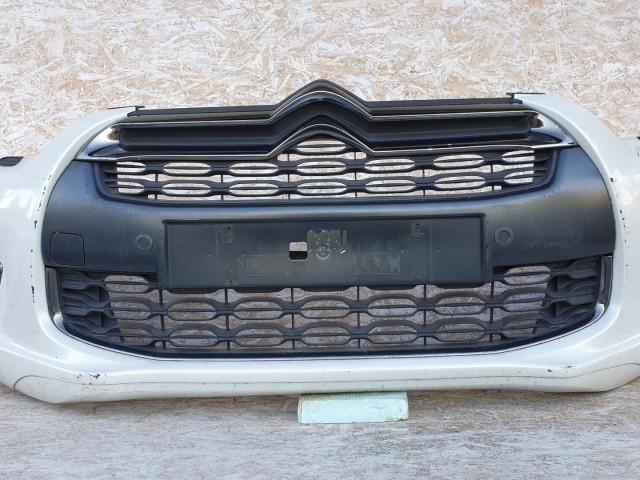 512258 Citroen DS4, 2012, Első Lökhárító, Radar, Mosó, Ködlámpa. Led.