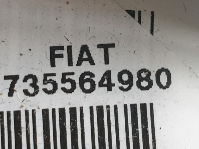 512262 Fiat Bravo 2, 2013, Kormánylégzsák, Légzsák, 2 Csati, 735564980.