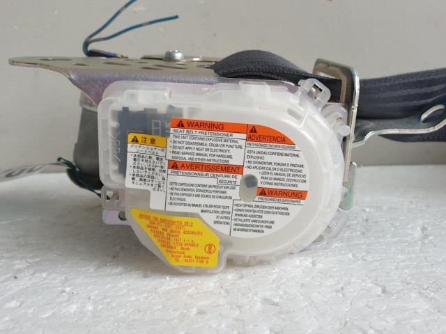 512266 Suzuki SX4, 2009, Jobb Első Övfeszítő, Biztonsági Öv, Sedicihez is.