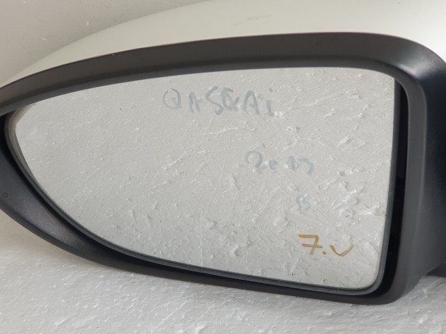 512302 Nissan Qashqai, 2013, Bal Visszapillantó Tükör, 7 Vezeték, E11026202