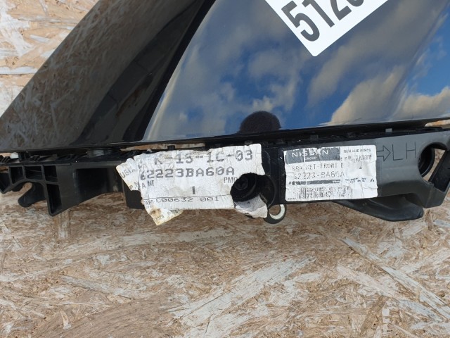 512314 Nissan Juke 2013, Bal Első Sárvédő.