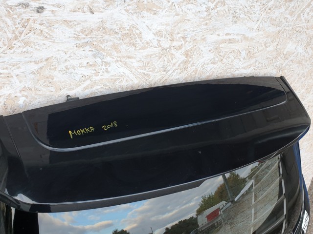 512316 Opel Mokka X, 2018, Csomagtérajtó, Kompletten, Fekete.