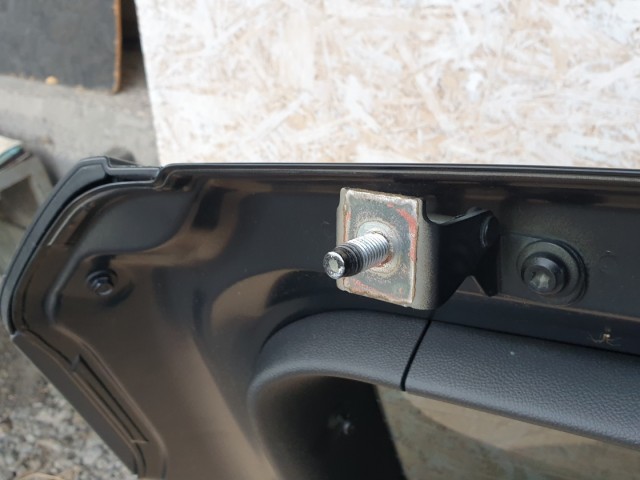 512316 Opel Mokka X, 2018, Csomagtérajtó, Kompletten, Fekete.