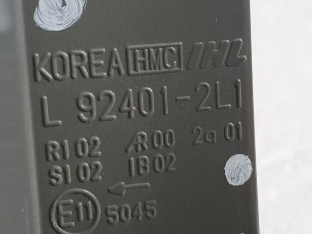 512126 Hyundai i30 Kombi, 2009, Bal Hátsó Lámpa, 92401-2L1.