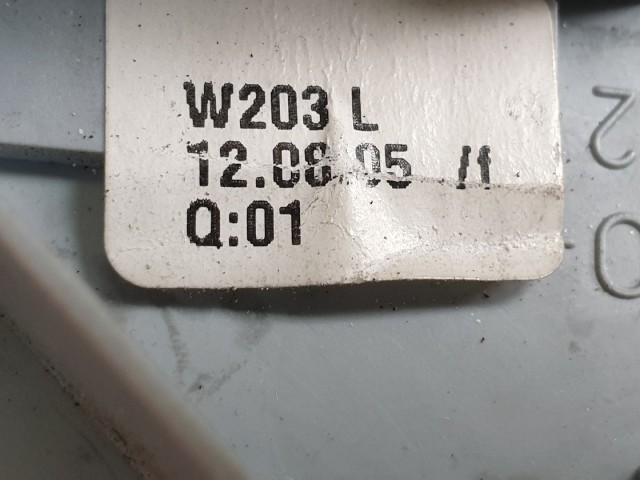 512131 Mercedes C, W203, 2005, Bal Hátsó Lámpa, 4 Ajtós, 