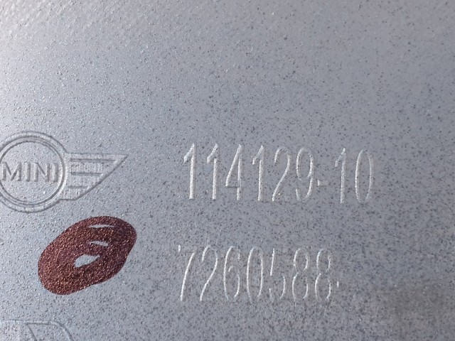 512406 Mini Cooper S   , R56, 2011, Hátsó Lökhárító, 7260855.