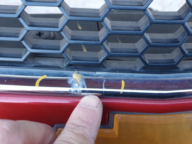 512412 Chevrolet Aveo T250, 2009, Első Lökhárító, 96808139.