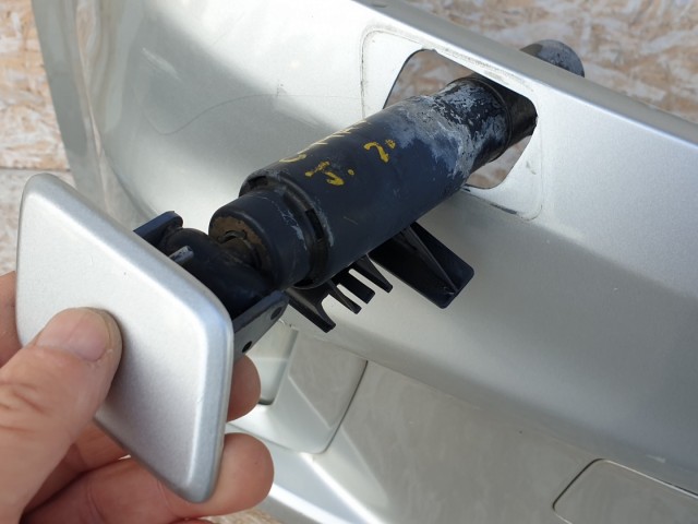 512414 Ford Focus C Max 2008, Ködlámpás, Mosós Első Lökhárító, 7M51-R17757AW.