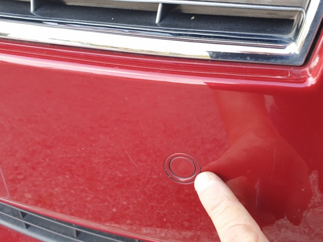 512415 Fiat Bravo 2, 2008, Ködlámpás Radaros Első Lökhárító, 735414394.