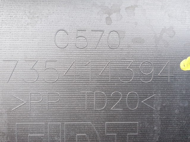 512415 Fiat Bravo 2, 2008, Ködlámpás Radaros Első Lökhárító, 735414394.