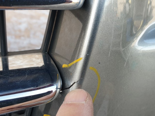 512417 Alfa Romeo 147, 2006, Ködlámpás Első Lökhárító, 156055409.