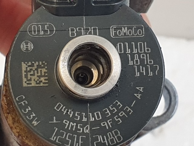 512431 Ford Focus 2, 1.6 TDCI, Porlasztó, Injektor, 0445110353, Bosch.