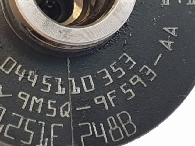 512431 Ford Focus 2, 1.6 TDCI, Porlasztó, Injektor, 0445110353, Bosch.