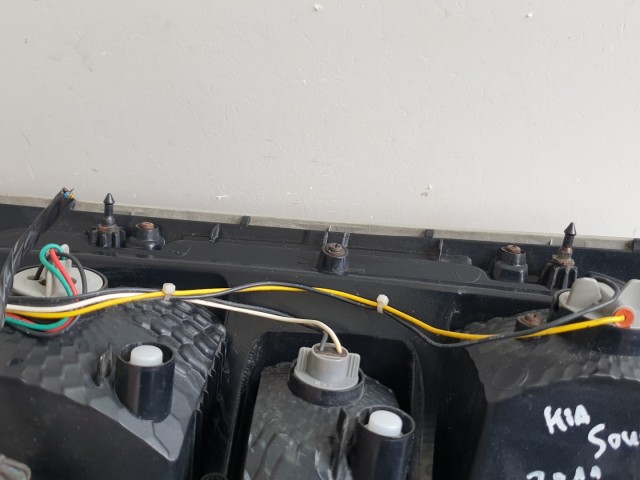 512144 Kia Soul 2011, Jobb Hátsó Lámpa, 92402-2K0R.