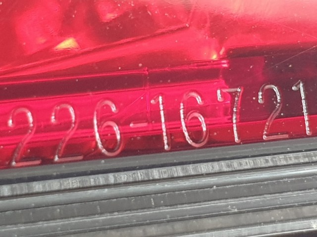 512149 Honda Civic UFO, 2007, Jobb Hátsó Belső Lámpa, 226-16721.