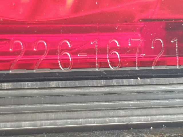 512153 Honda Civic UFO, 2010, Jobb Hátsó Belső Lámpa, 226-16721.