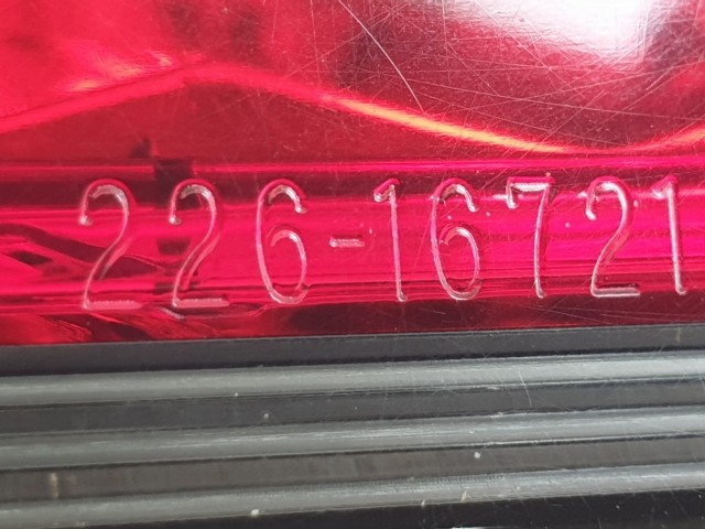 512154 Honda Civic UFO, 2010, Bal Hátsó Belső Lámpa, 226-16721.