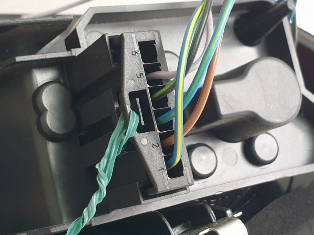 512158 Mini Cooper, R50, R53, 2005, Bal Hátsó Lámpa, Tolatólámpás.