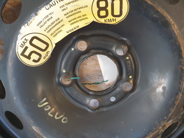 511070 Volvo S60, S80, Mankókerék, Pótkerék, 5X108X17,  Agy: 65.