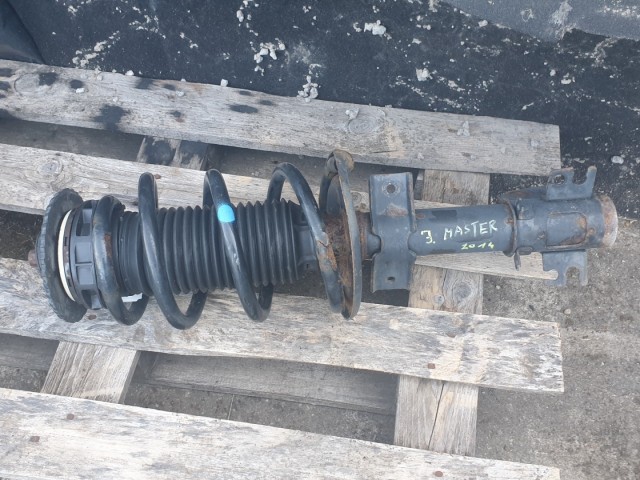 511075 Renault Master 2014, Jobb Első Gólyaláb, Rugó Lengéscsillapító.