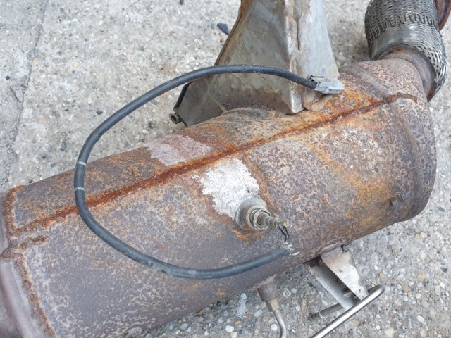 509536 Renault Master 2.3,  Részecskeszűrő Üres, Kipufogódob, Kipufogó, 2014.