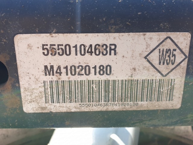 509537 Renault Master 2.3, 2014, Hátsó Híd, Kompletten, 555010463R. Platós.