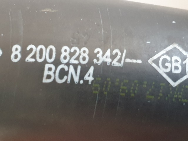 504287 Renault Clio 3, 1.2. Turbós Levegő Cső, Turbócső, 8200828342.