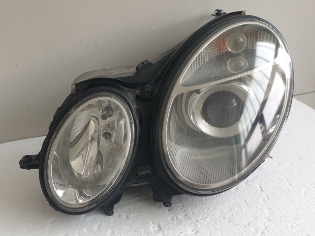 512566 Mercedes E, W211, 2004, Bal Első Xenon Lámpa, Fényszóró, 154359-01.