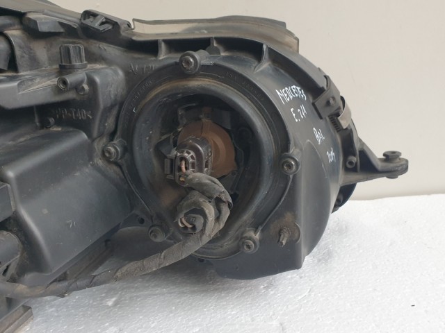 512566 Mercedes E, W211, 2004, Bal Első Xenon Lámpa, Fényszóró, 154359-01.