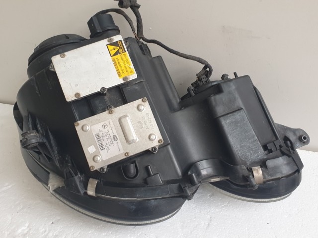 512566 Mercedes E, W211, 2004, Bal Első Xenon Lámpa, Fényszóró, 154359-01.