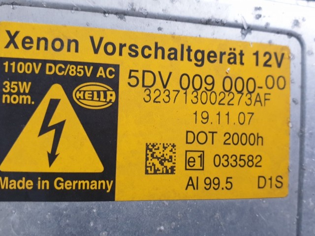 512568 Ford C Max 2008, Jobb Első Xenon Lámpa, Fényszóró, 7M51-13D154-AA.