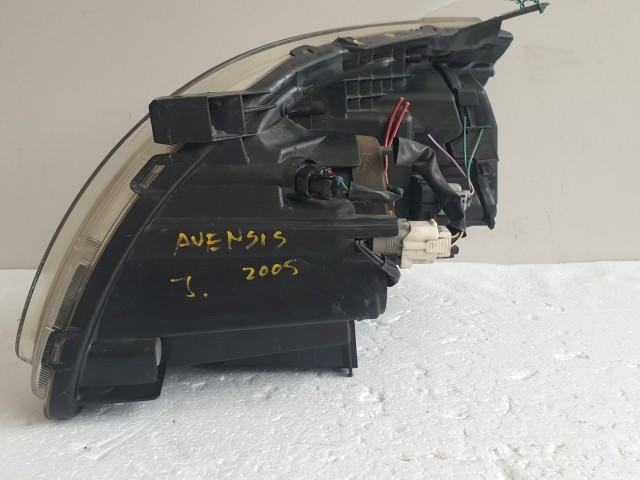 512570 Toyota Avensis T25, 2005, Projektoros Jobb Fényszóró, Lámpa.