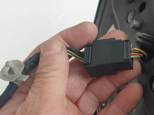 512575 Ssangyong Actyon 2007, Jobb Tükör, 7 Vezeték,  Visszapillantó Tükör, 